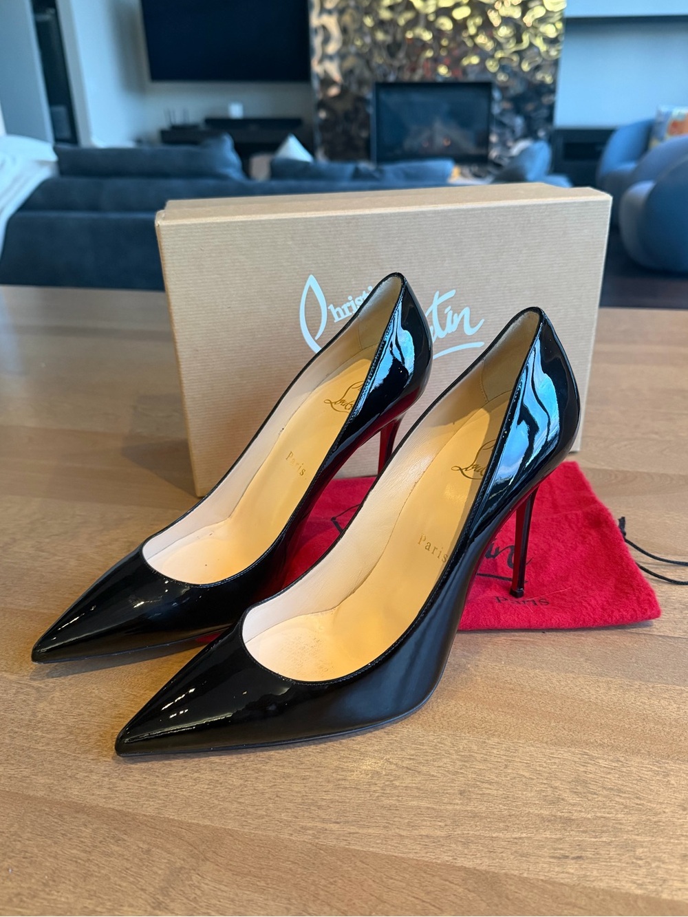 Louboutin heels Classic Patent Loubi - Picture 5 of 7